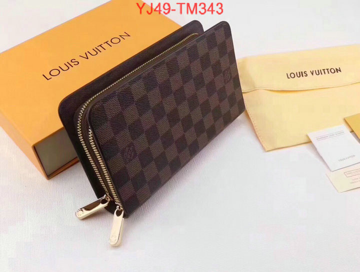 LV Bags(4A)-Wallet,ID: TM343,$:49USD