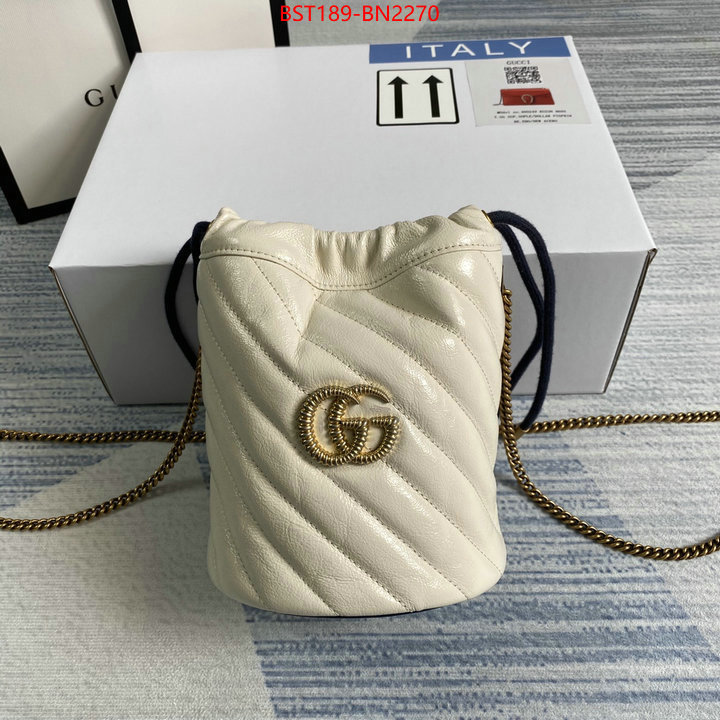 Gucci Bags(TOP)-Marmont,buy best high-quality ,ID: BN2270,$: 189USD