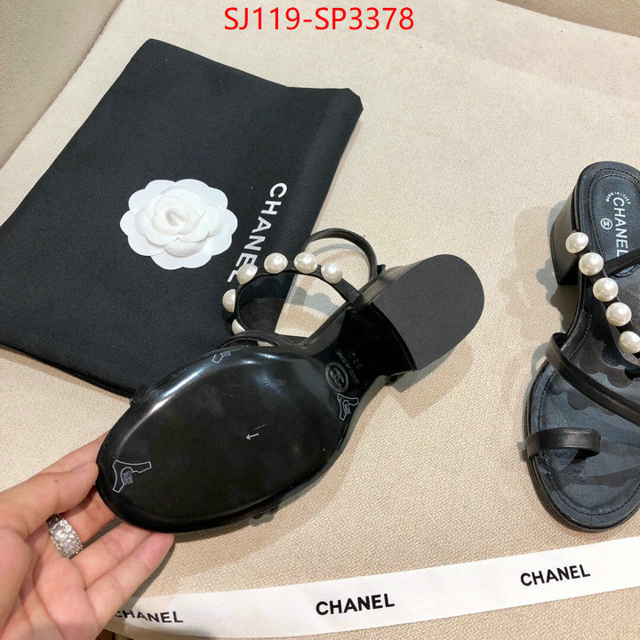 Women Shoes-Chanel,mirror copy luxury , ID: SP3378,$: 119USD