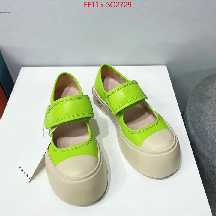 Women Shoes-Marni,top perfect fake , ID: SO2729,$: 115USD