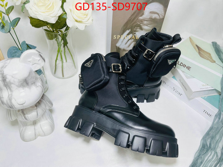 Women Shoes-Prada,what is top quality replica , ID: SD9707,$: 135USD