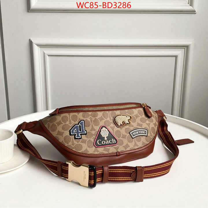 Coach Bags(4A)-Belt Bag-Chest Bag--,outlet 1:1 replica ,ID: BD3286,$: 85USD