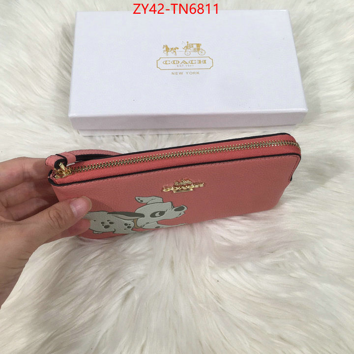 Coach Bags(4A)-Wallet,where can you buy a replica ,ID: TN6811,$: 42USD