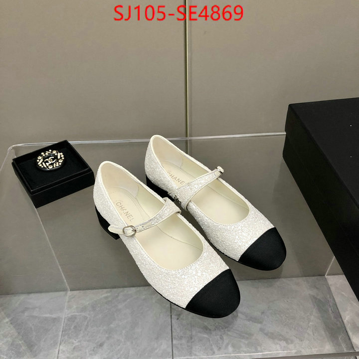 Women Shoes-Chanel,aaaaa quality replica , ID: SE4869,$: 105USD