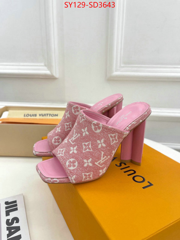 Women Shoes-LV,we provide top cheap aaaaa , ID: SD3643,$: 129USD