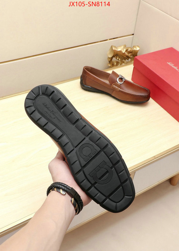 Men shoes-Ferragamo,high quality replica , ID: SN8114,$: 105USD