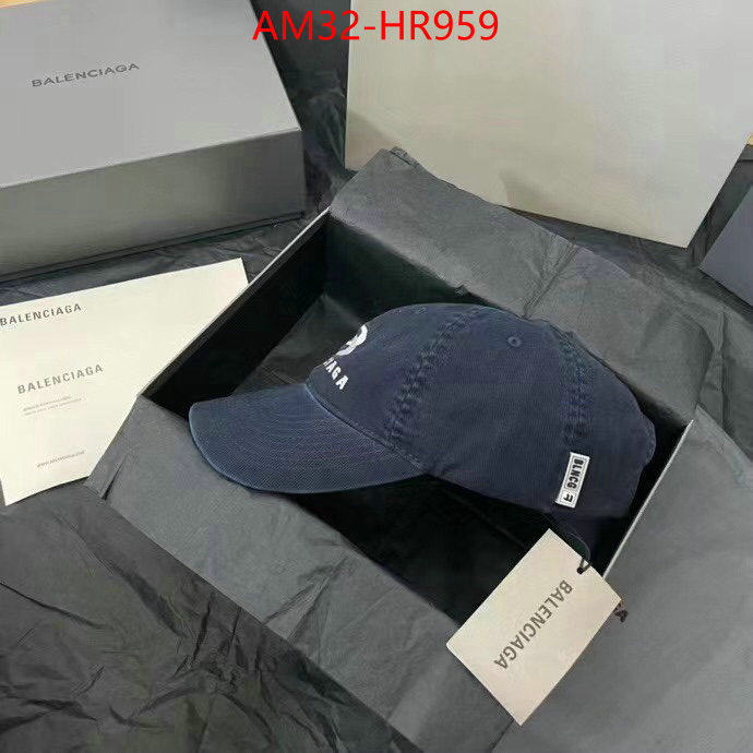 Cap (Hat)-Balenciaga,2023 aaaaa replica 1st copy , ID: HR959,$: 32USD