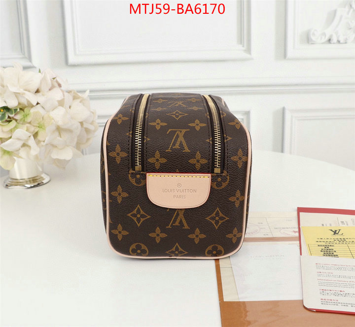 LV Bags(4A)-Vanity Bag-,what are the best replica ,ID: BA6170,$: 59USD