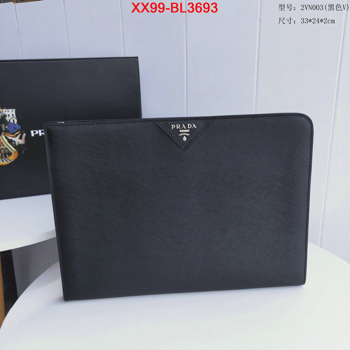 Prada Bags(TOP)-Clutch-,ID: BL3693,$: 99USD