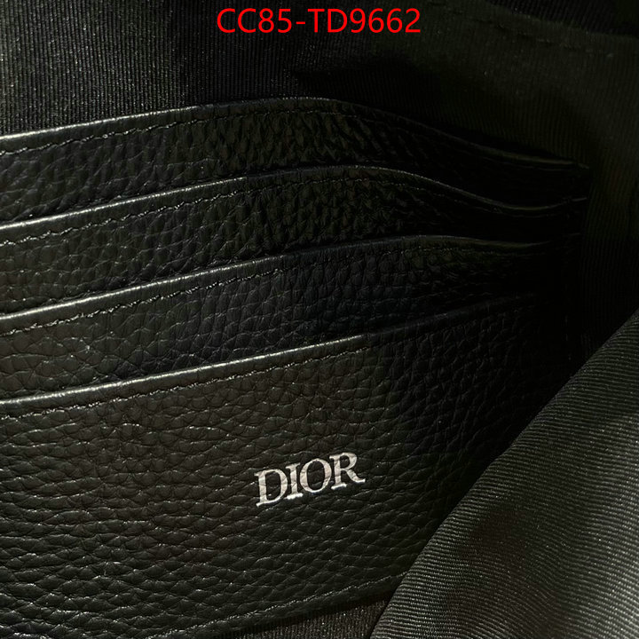 Dior Bags(TOP)-Wallet-,ID: TD9662,$: 85USD