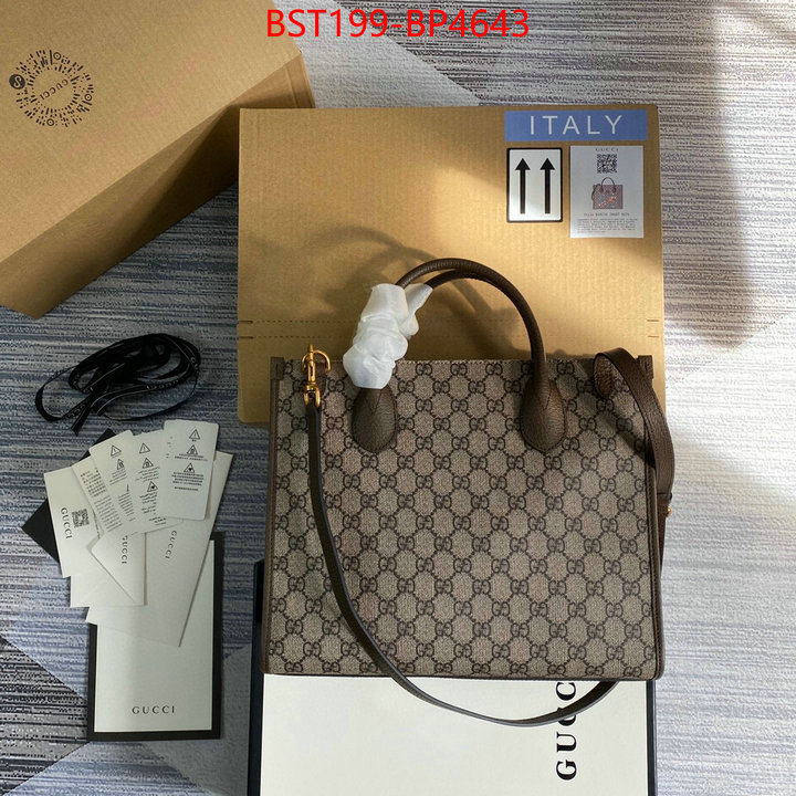 Gucci Bags(TOP)-Handbag-,ID: BP4643,$: 199USD