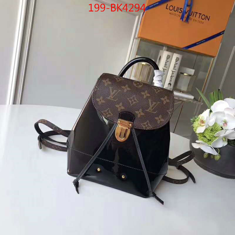 LV Bags(TOP)-Backpack-,ID: BK4294,$: 199USD