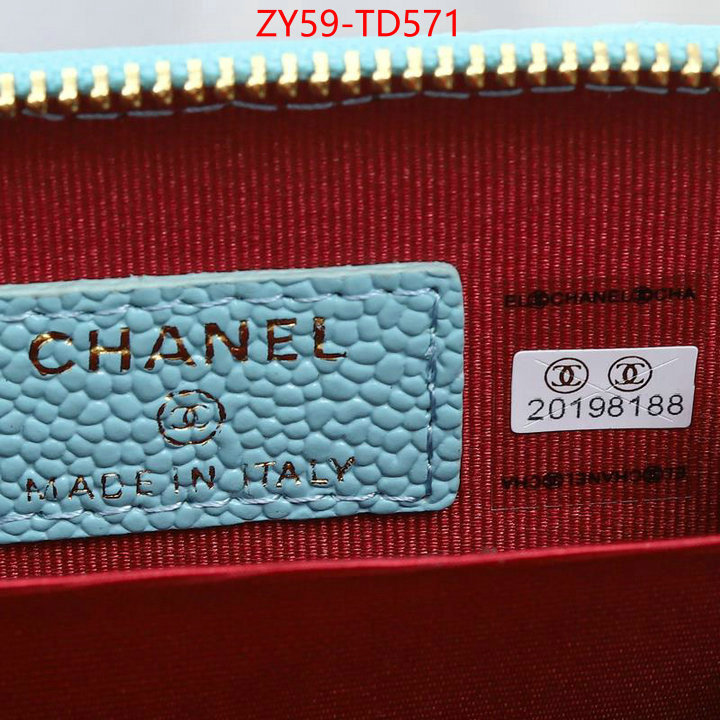 Chanel Bags(4A)-Wallet-,ID: TD571,$: 59USD