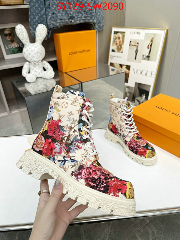 Women Shoes-LV,quality aaaaa replica , ID: SW2090,$: 129USD