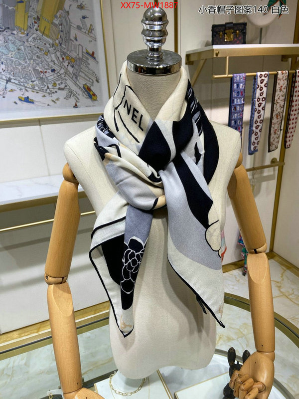 Scarf-Chanel,where can i find , ID: MW1887,$: 75USD