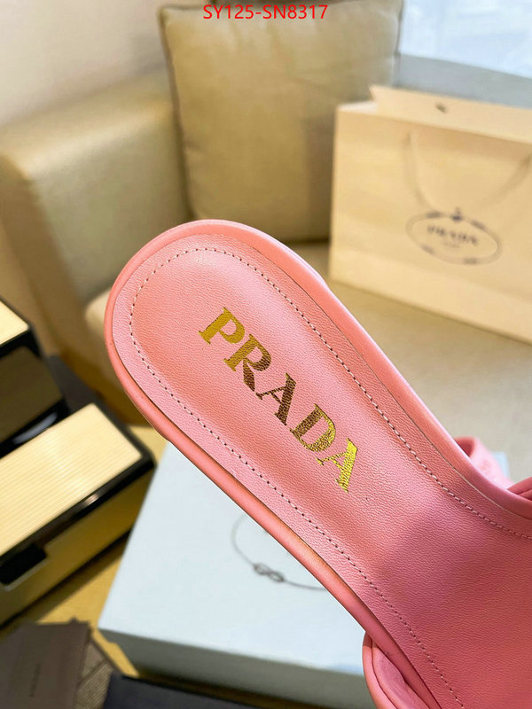 Women Shoes-Prada,we curate the best , ID: SN8317,$: 125USD