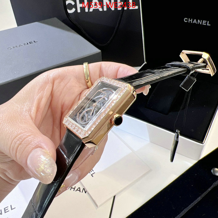 Watch (TOP)-Chanel,fashion , ID: WE2438,$: 539USD