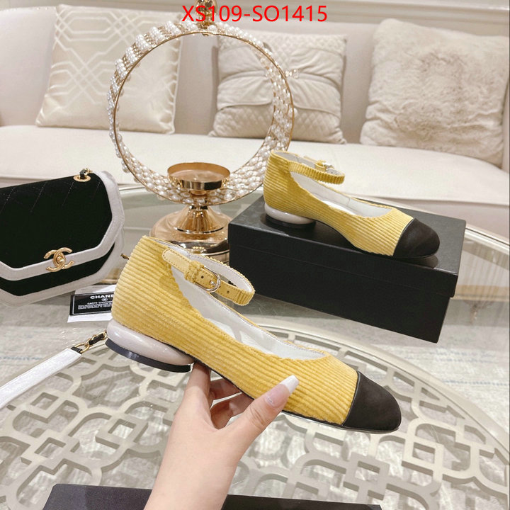 Women Shoes-Chanel,replica best , ID: SO1415,$: 109USD