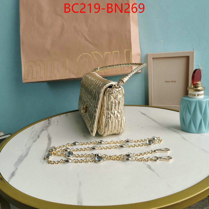 Miu Miu Bags(TOP)-Diagonal-,sellers online ,ID: BN269,$: 219USD