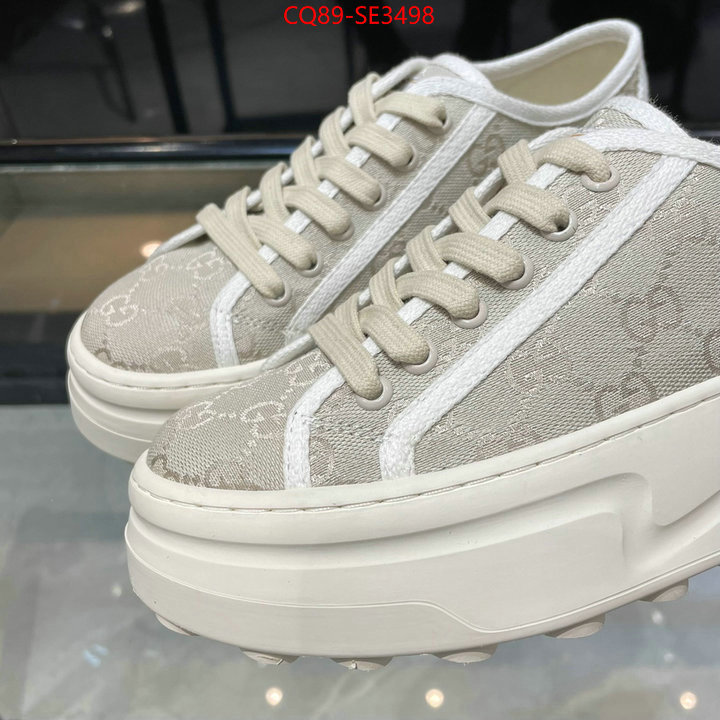 Women Shoes-Gucci,fake aaaaa , ID: SE3498,$: 89USD