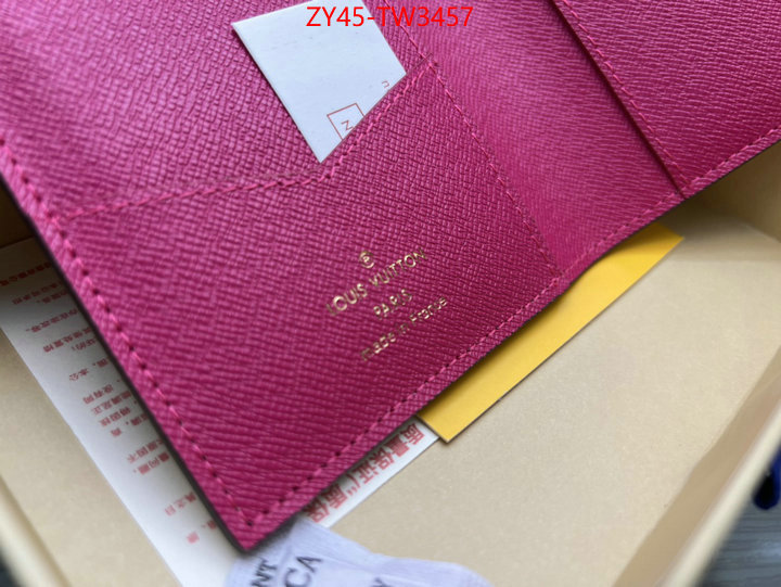 LV Bags(4A)-Wallet,high quality replica ,ID: TW3457,$: 45USD