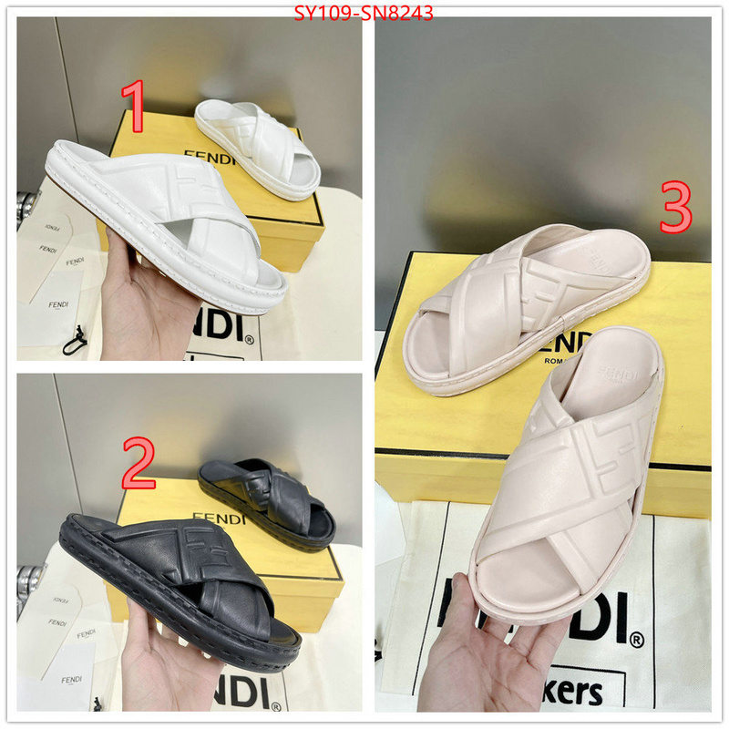 Women Shoes-Fendi,counter quality , ID: SN8243,$: 109USD