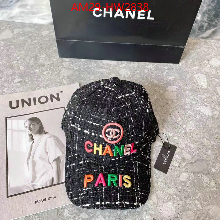 Cap (Hat)-Chanel,fashion , ID: HW2838,$: 29USD