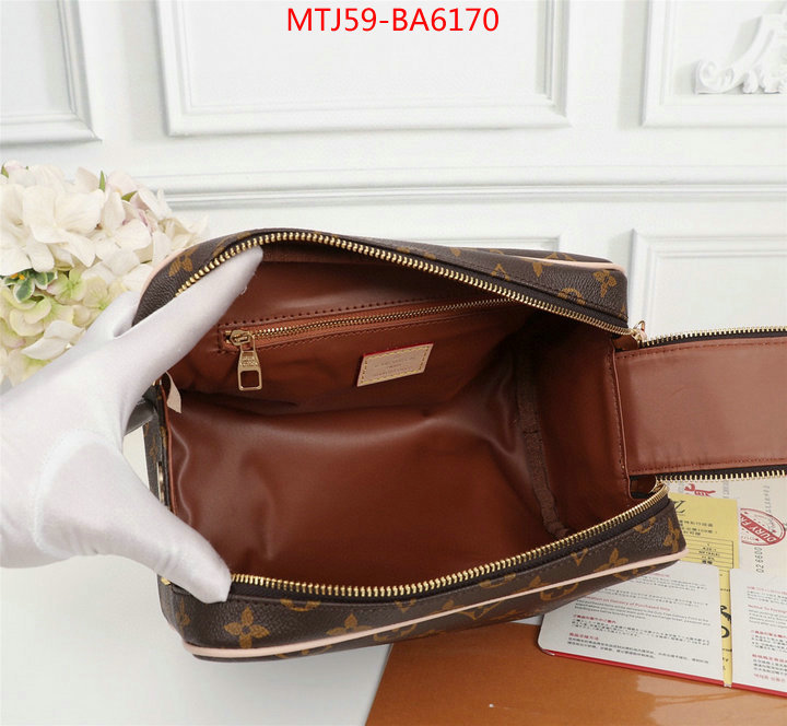 LV Bags(4A)-Vanity Bag-,what are the best replica ,ID: BA6170,$: 59USD