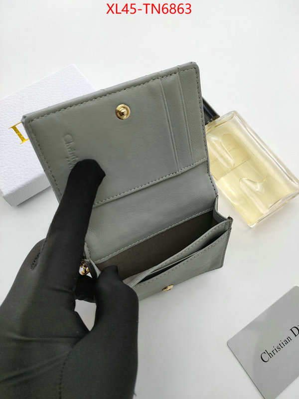 Dior Bags(4A)-Wallet-,ID: TN6863,$: 45USD