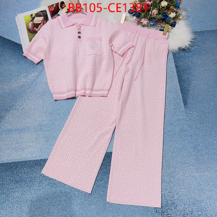 Clothing-Fendi,perfect , ID: CE1381,$: 105USD