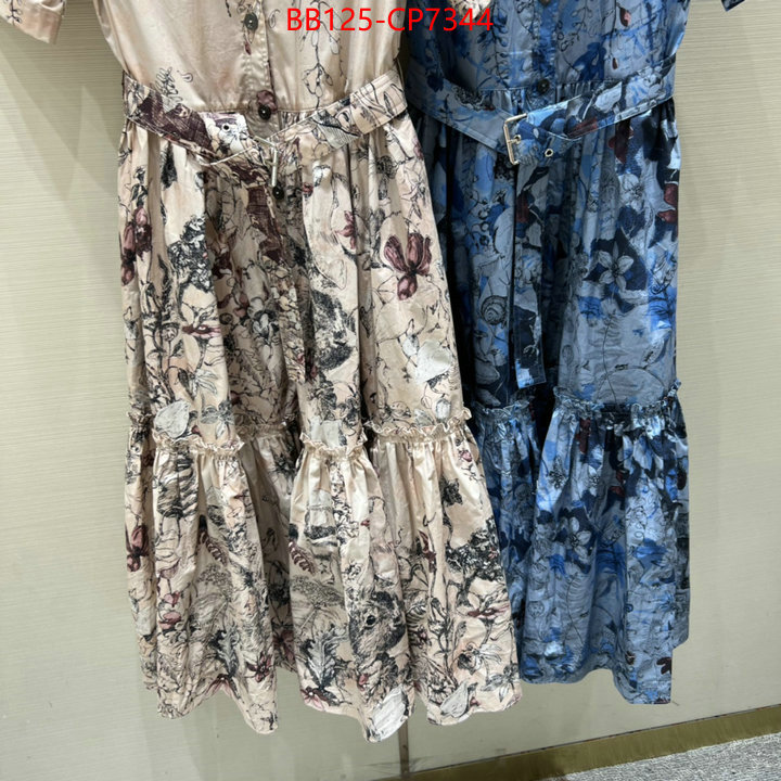 Clothing-Dior,luxury fashion replica designers ,ID: CP7344,$: 125USD