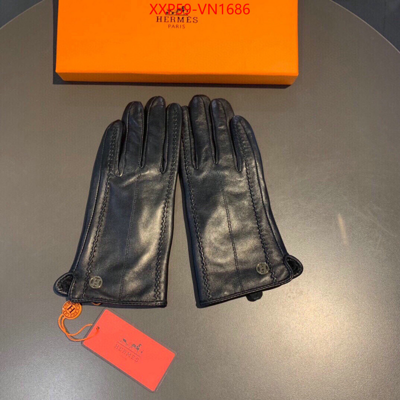Gloves-Hermes,top fake designer , ID: VN1686,$: 59USD