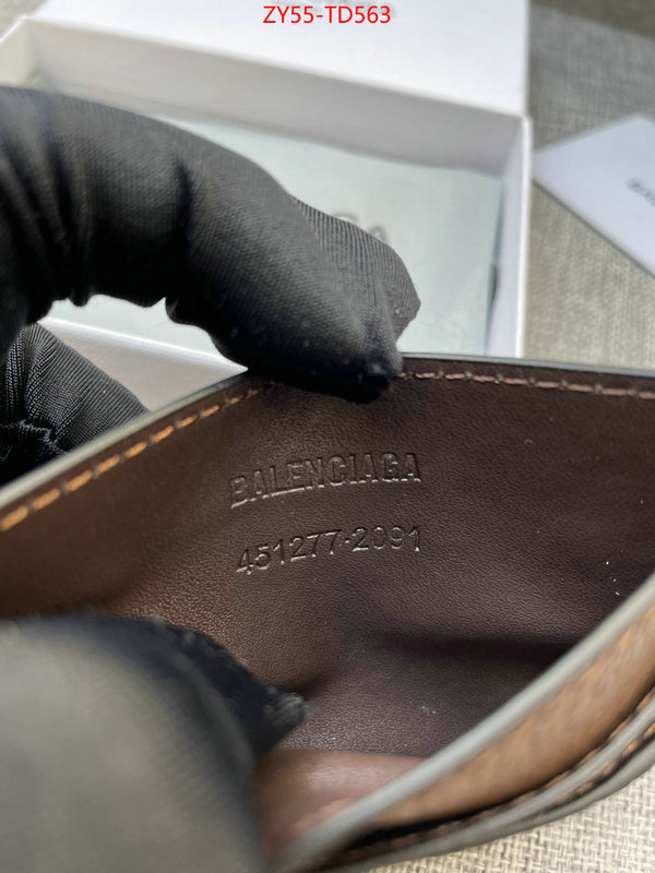 Balenciaga Bags(4A)-Wallet,replica for cheap ,ID: TD563,$: 55USD