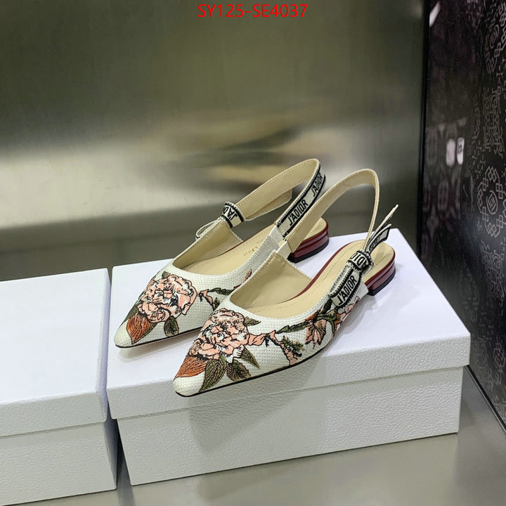 Women Shoes-Dior,the best quality replica , ID: SE4037,$: 125USD