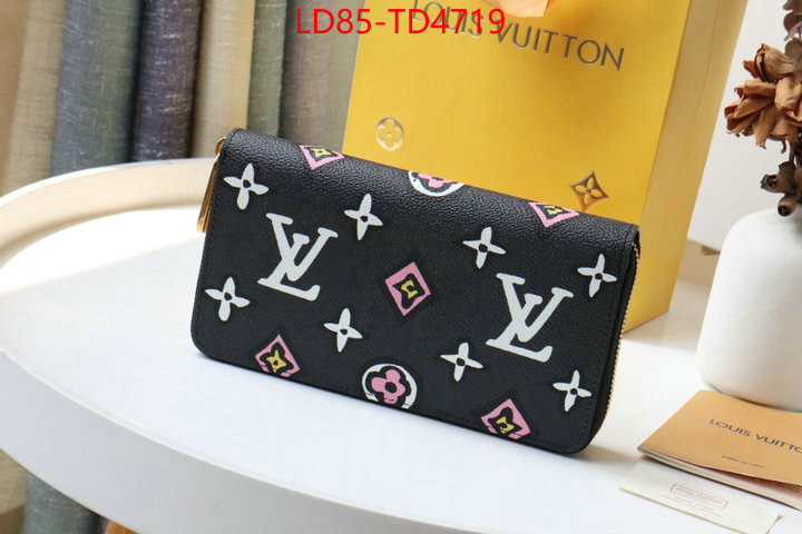 LV Bags(TOP)-Wallet,ID: TD4719,$: 85USD