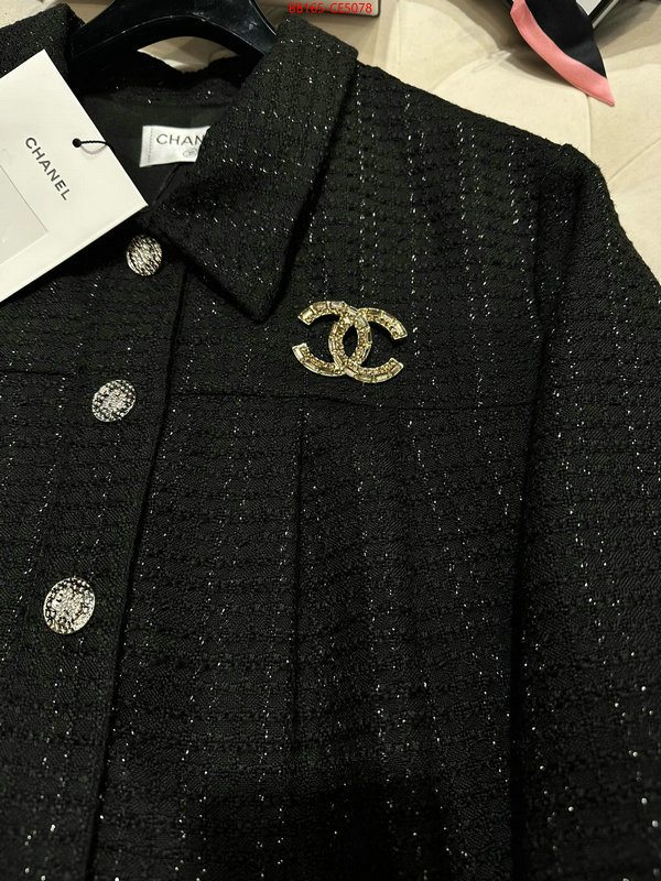 Clothing-Chanel,luxury shop , ID: CE5078,$: 165USD