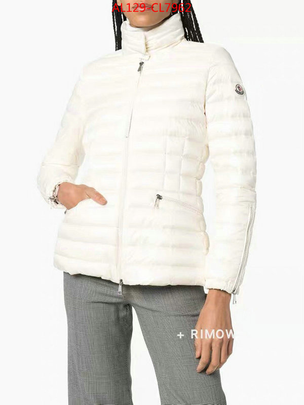 Down jacket Women-Moncler,best capucines replica , ID: CL7962,$: 129USD