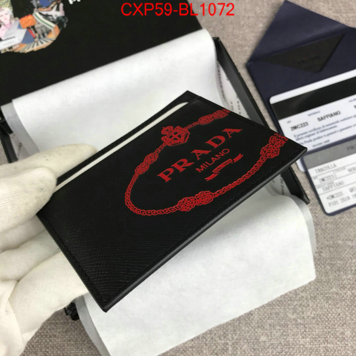 Prada Bags(TOP)-Wallet,ID: BL1072,$: 59USD