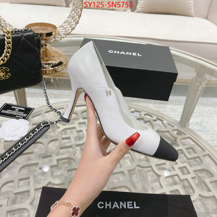 Women Shoes-Chanel,knockoff highest quality , ID: SN5753,$: 125USD