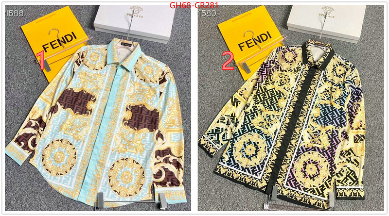 Clothing-Fendi,best quality replica , ID: CR281,$:59USD