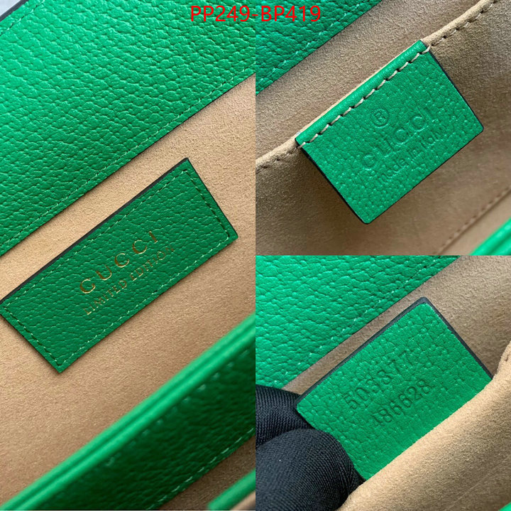Gucci Bags(TOP)-Ophidia-G,shop designer replica ,ID: BP419,$:249USD