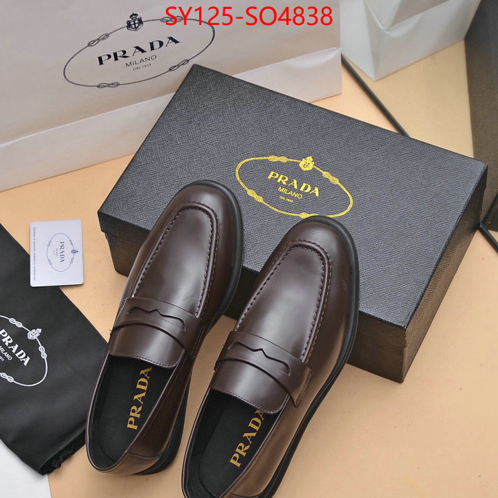 Men Shoes-Prada,top , ID: SO4838,$: 125USD