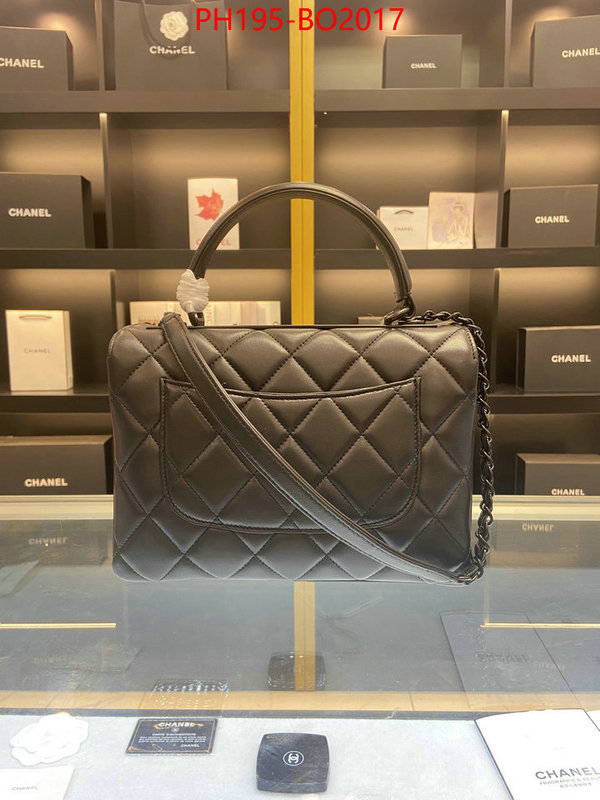 Chanel Bags(TOP)-Diagonal-,ID: BO2017,$: 195USD