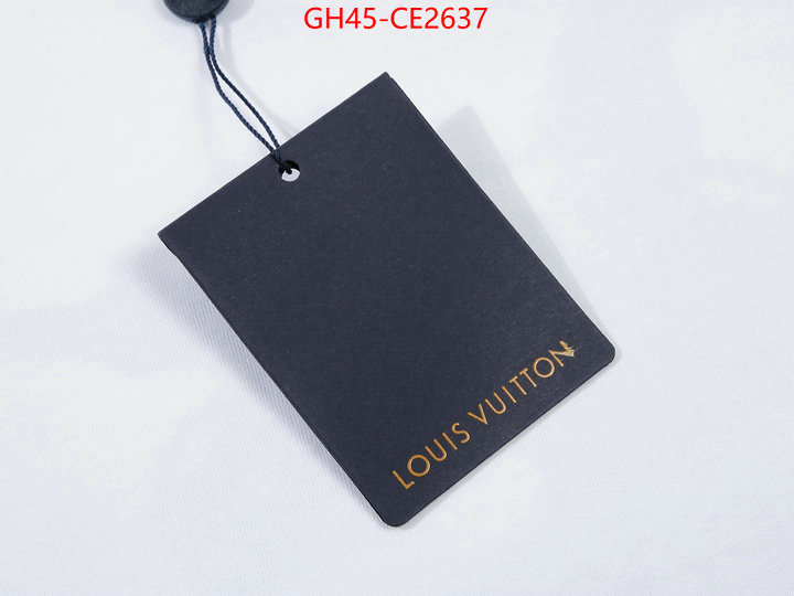 Clothing-LV,replica 1:1 high quality , ID: CE2637,$: 45USD