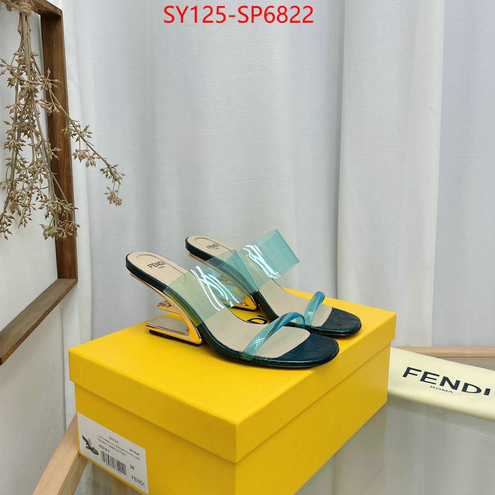 Women Shoes-Fendi,buy best quality replica , ID: SP6822,$: 125USD