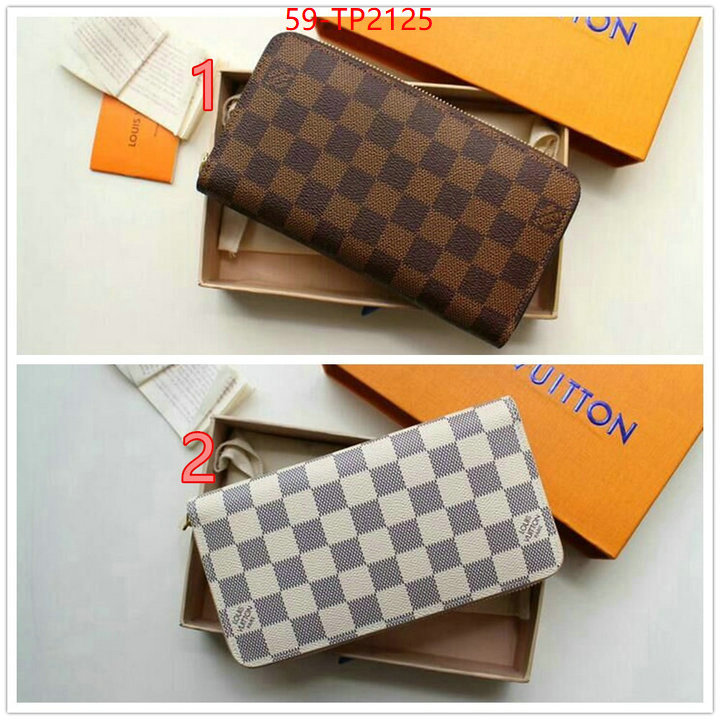 LV Bags(TOP)-Wallet,ID: TP2125,$: 59USD