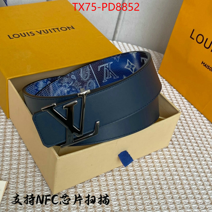 Belts-LV,designer 7 star replica , ID: PD8852,$: 75USD