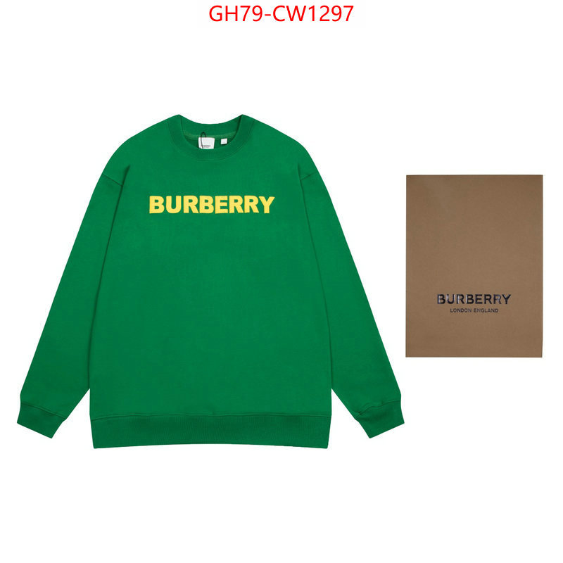 Clothing-Burberry,top sale , ID: CW1297,$: 79USD