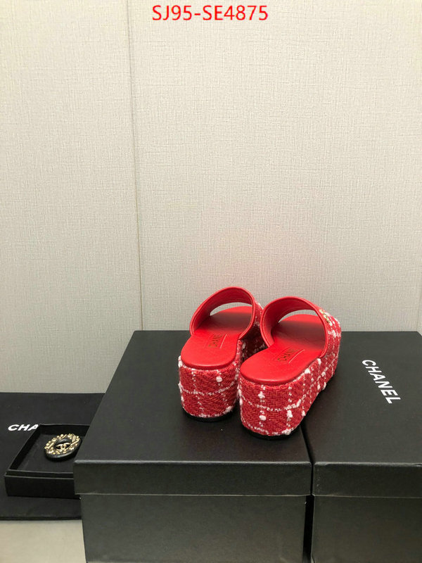 Women Shoes-Chanel,replica us , ID: SE4875,$: 95USD