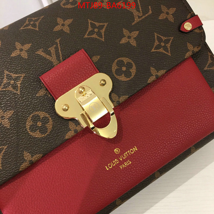 LV Bags(4A)-Handbag Collection-,ID: BA6199,$: 89USD